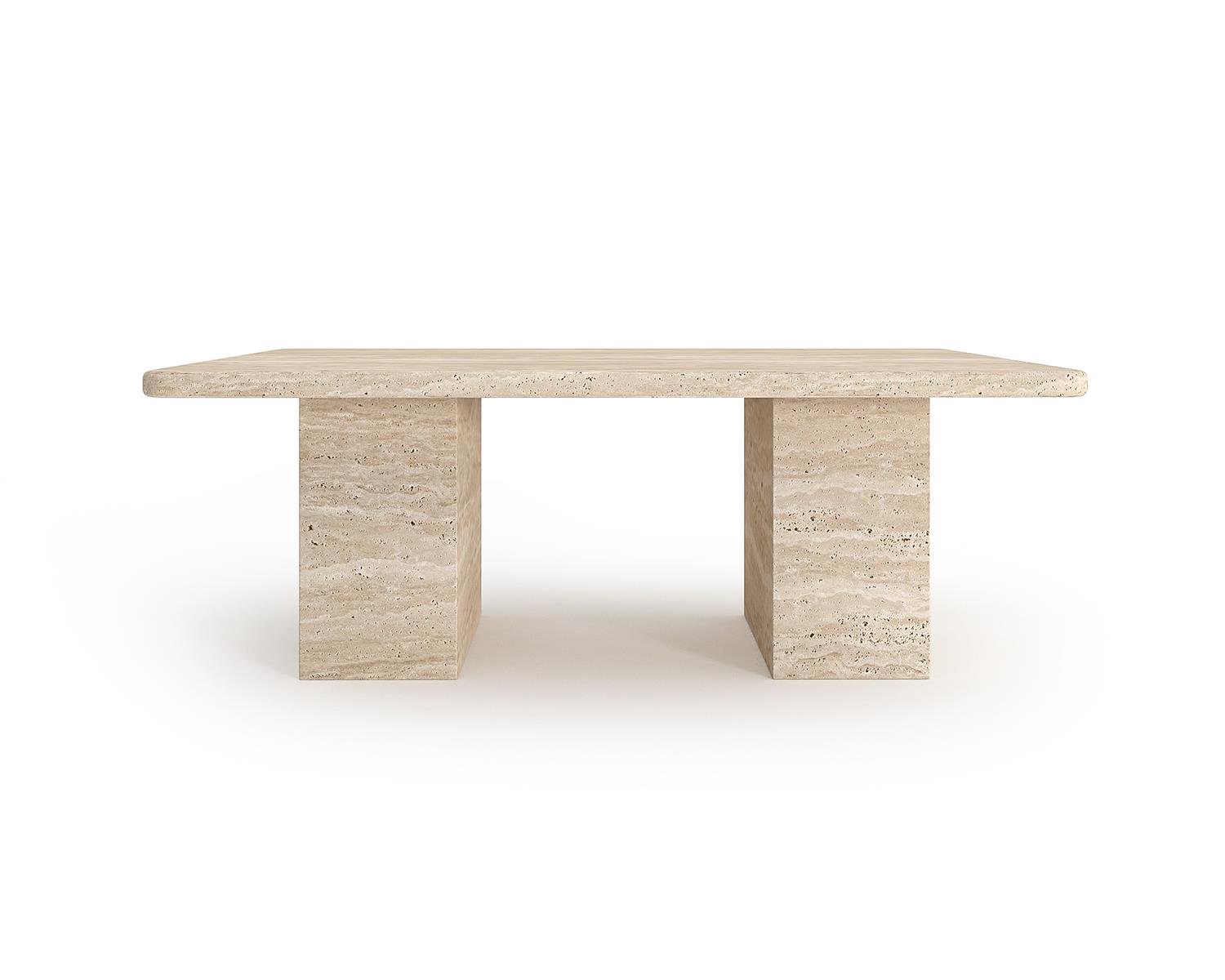 Travertine Coffee Table